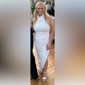 Revolve Samba Gown in Ivory